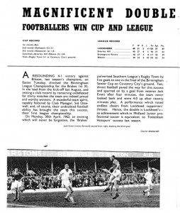 Brakes do the Double1961-2 Brakes do the Double1961-2