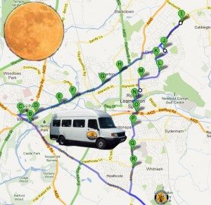 Brakes Trust Evening MiniBus to NWG