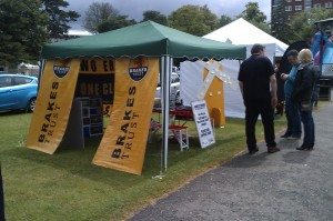 Warwickshire Pride'14 - Brakes Trust Stand