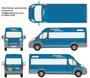 Minibus Colour and Sign-Writing